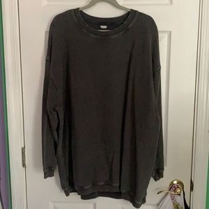 Aerie Chorded oversized sweatshirt